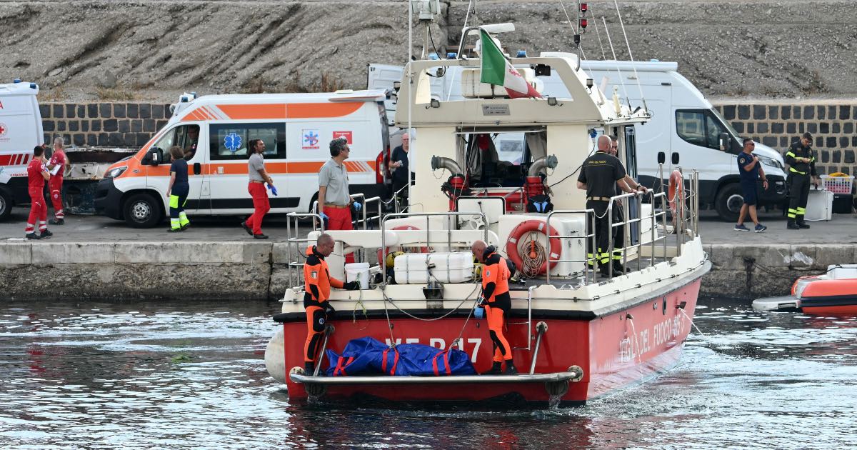 Captain under investigation for manslaughter over Sicily yacht sinking